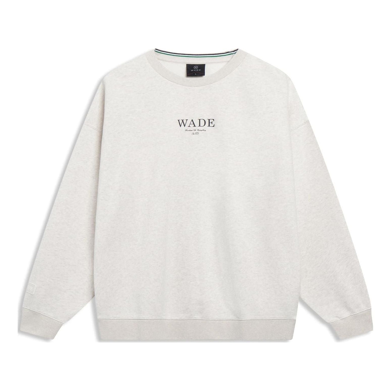 Li-Ning Way Of Wade Graphic Sweatshirt 'Light Grey' AWDT143-10