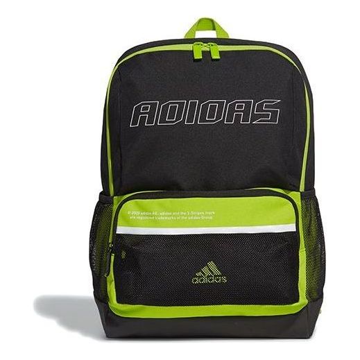 (GS) adidas Classic Backpack 'Black Green' GG1046