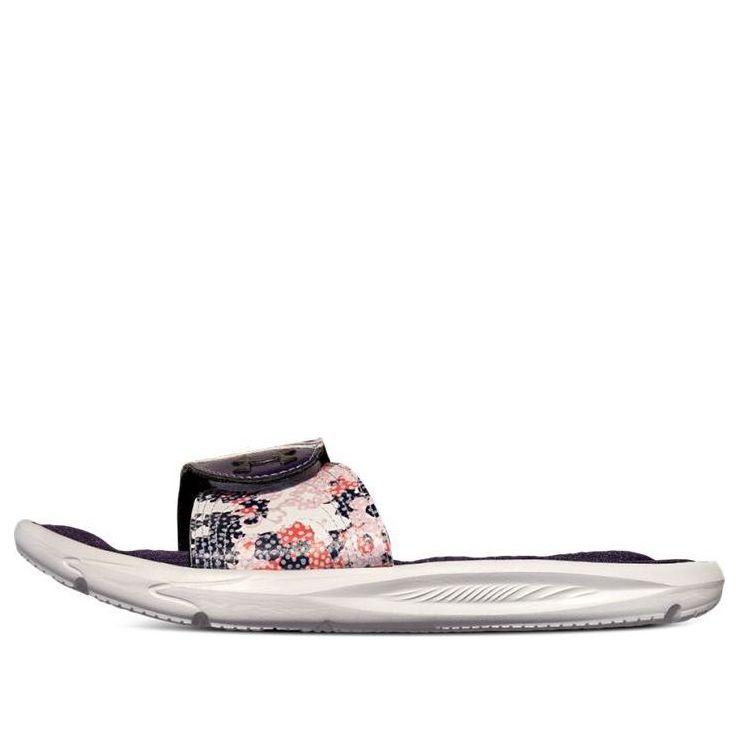 (WMNS) Under Armour Ignite 6 Graphic Strap Slide 'Floral Camo' 3024453-501