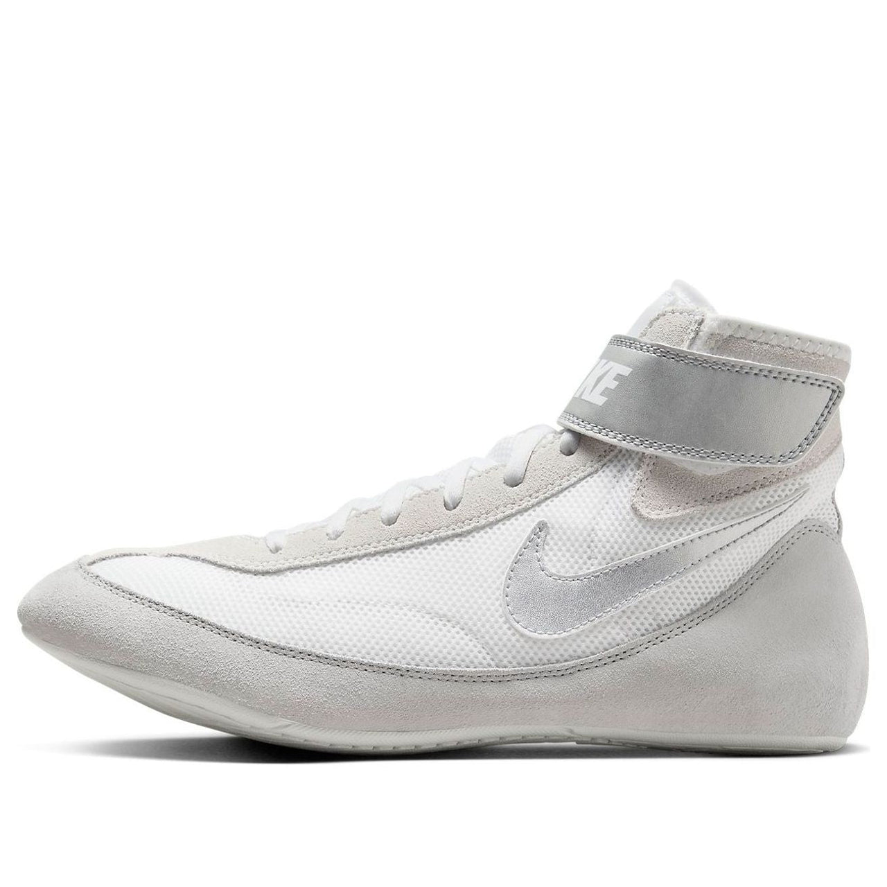 Nike SpeedSweep 7 Wrestling Shoes 'White Metallic Silver' 366683-100