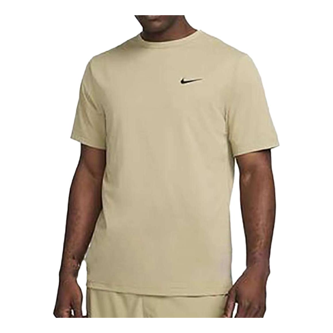 Nike Dri FIT UV Hyverse Mens Short Sleeve Fitness Top 'Olive' DV9840-276