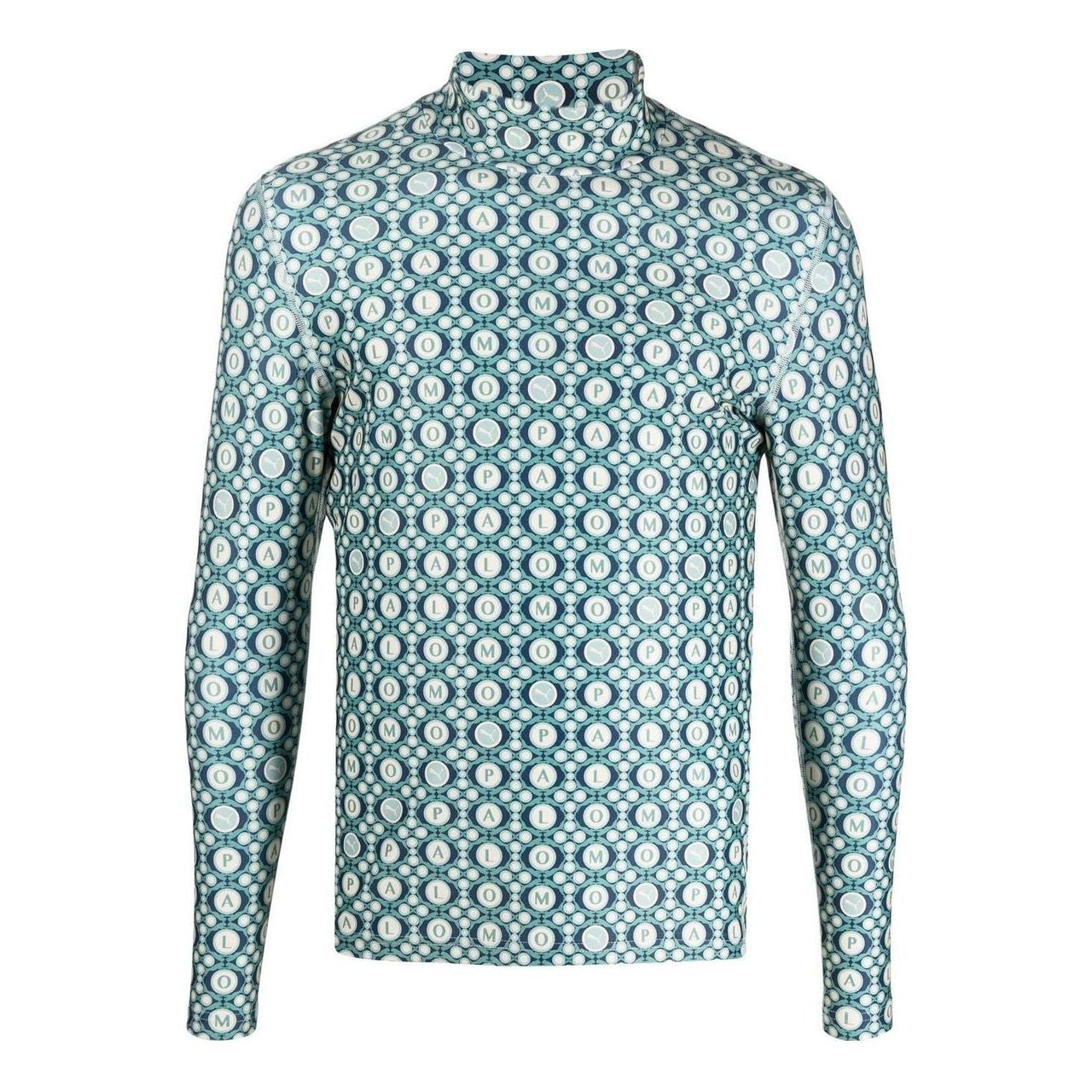 PUMA Turtlenecks Long Sleeve Shirts 'Green' 535967-76