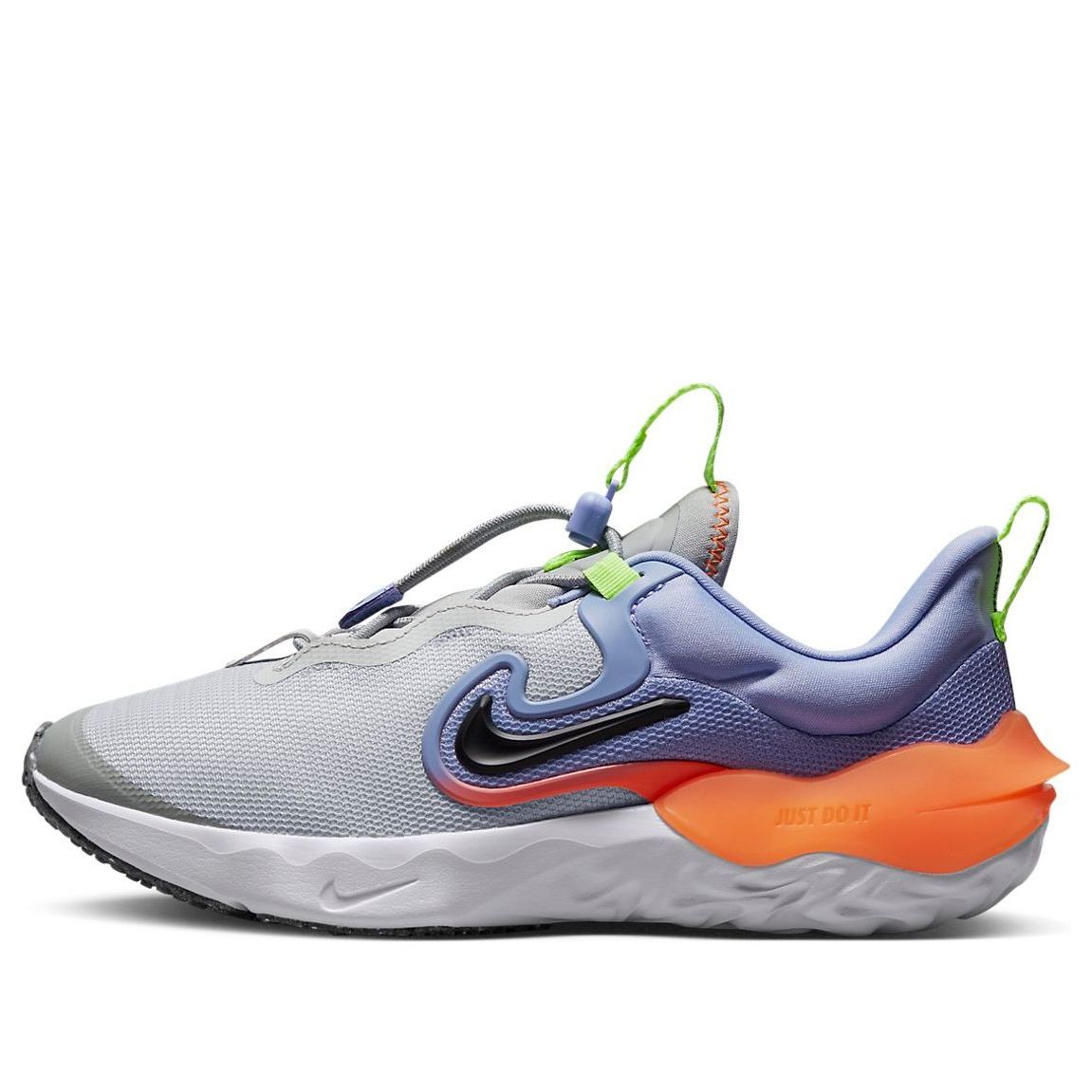 (GS) Nike Run Flow 'Photon Dust Purple Pulse' DR0472-002