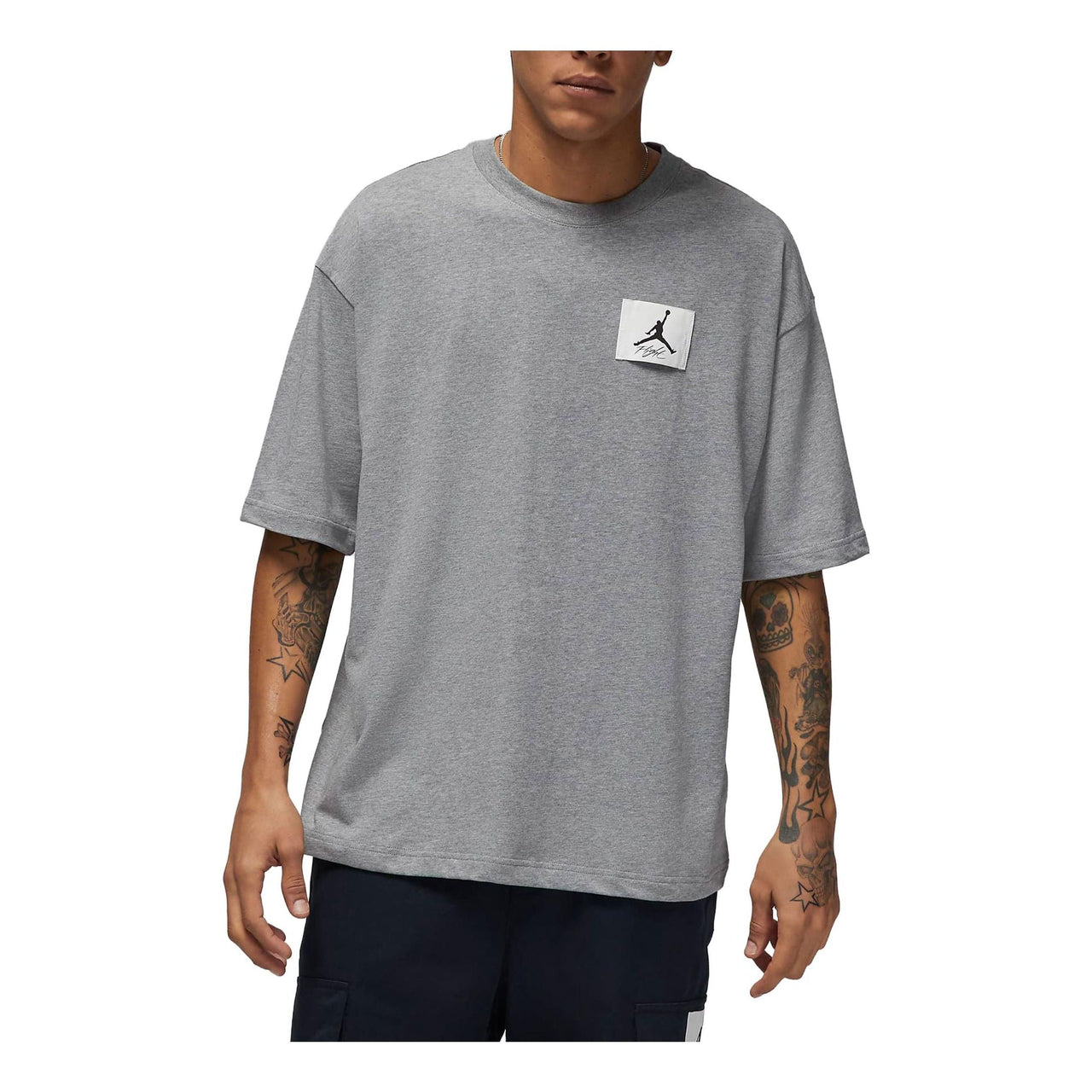 Air Jordan Flight Essentials Oversized T-Shirt 'Grey' DZ7313-091
