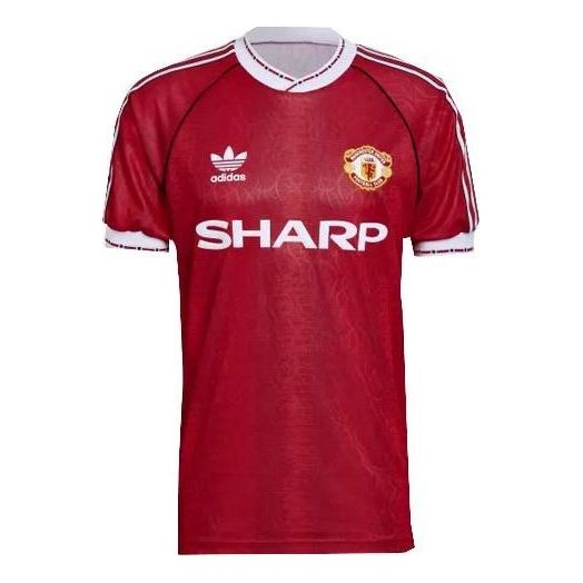 adidas Manchester United 90 Home Jersey Asia Sizing 'Red' HP0455