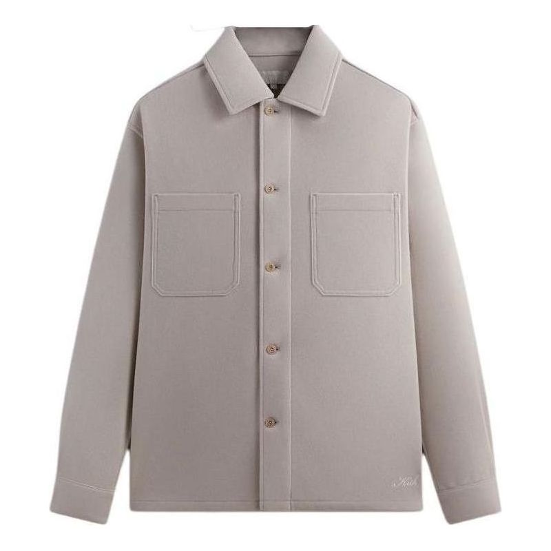 KITH Felted Jersey Ace Buttondown 'Pyramid' KHM031819-205