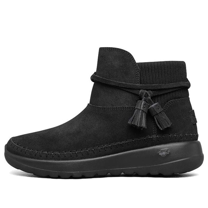 (WMNS) Skechers On-The-Go Joy Snow Boots 'Black' 144005-BBK