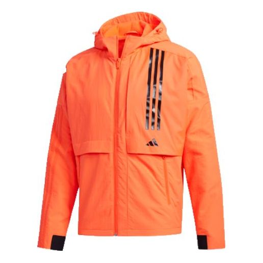 adidas O2 Wb Cb Sports Jacket Orange Red FM9420