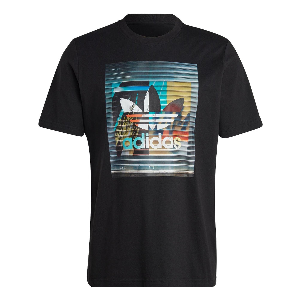 adidas originals Graphics off the Grid T-shirt 'Black' IC5729
