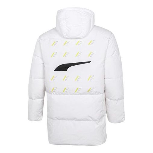 PUMA Windproof Down Warm Jacket 'White' 532916-02