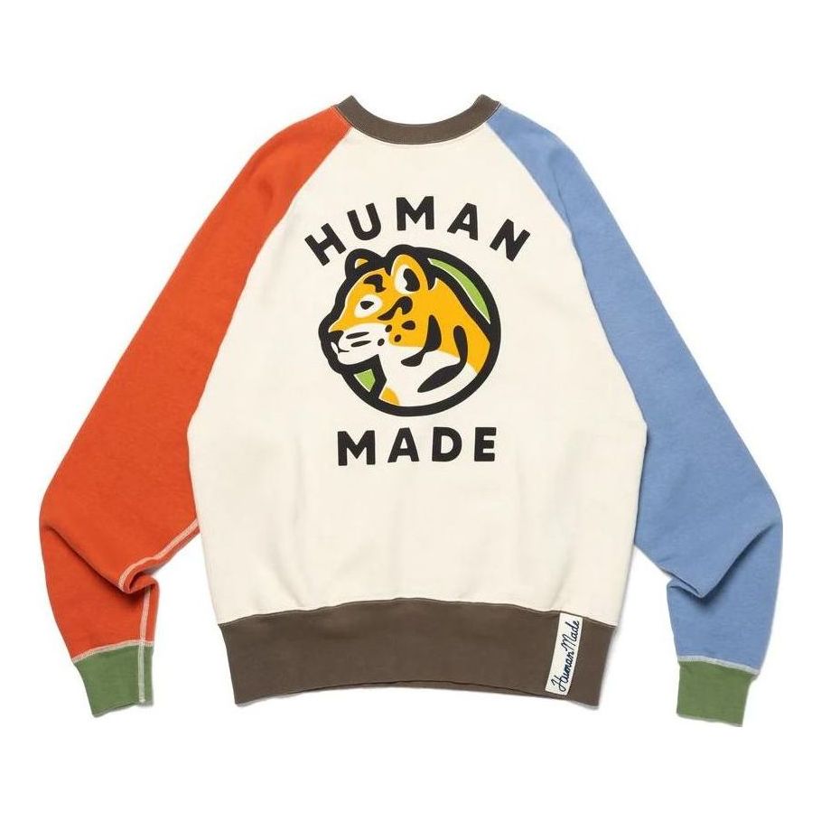 HUMAN MADE Tsuriami Crazy Sweatshirt 'White' HM26CS022