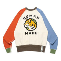 HUMAN MADE Tsuriami Crazy Sweatshirt 'White' HM26CS022