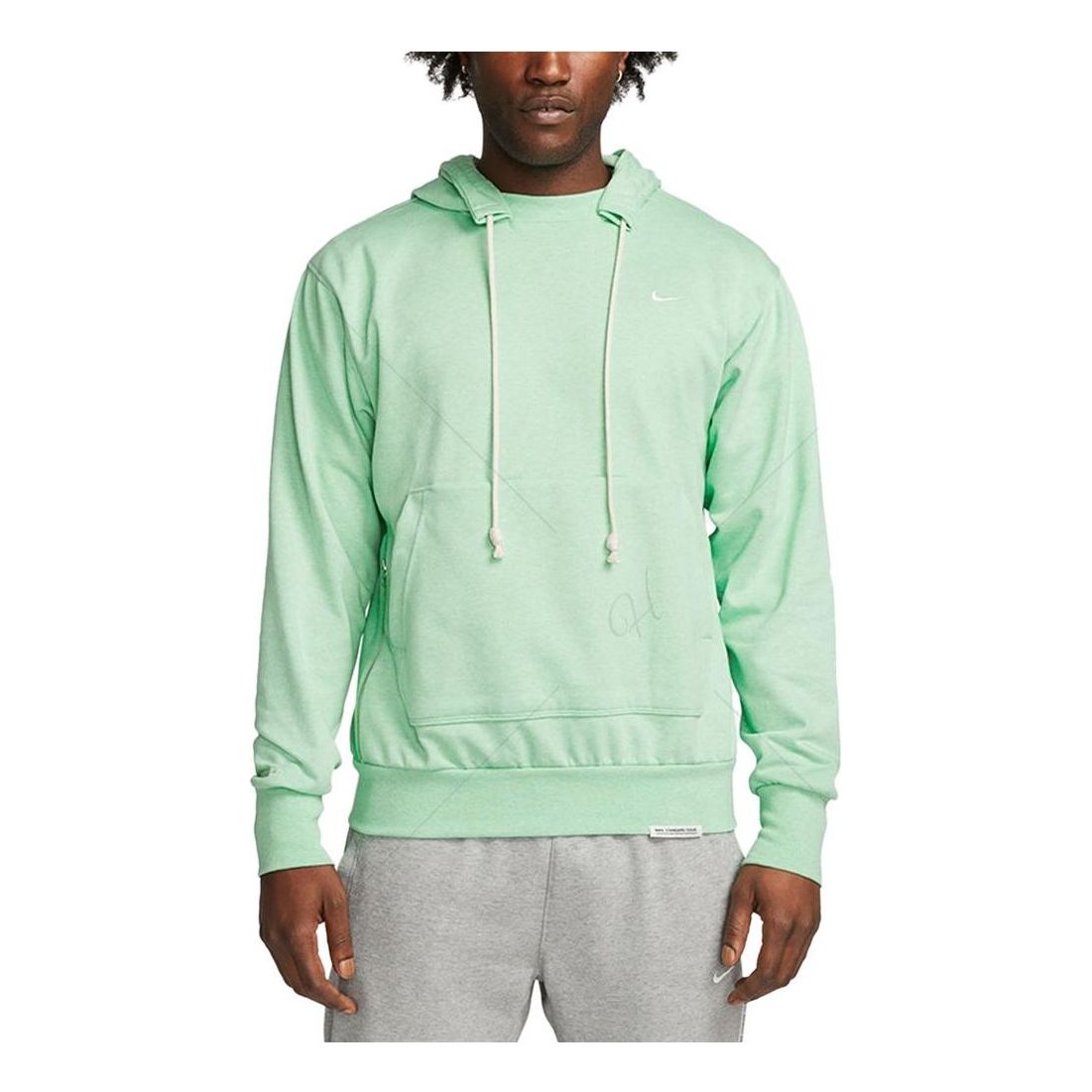 Nike Dri-FIT Standard Issue Mens Pullover Basketball Hoodie 'Mint' DQ5819-308