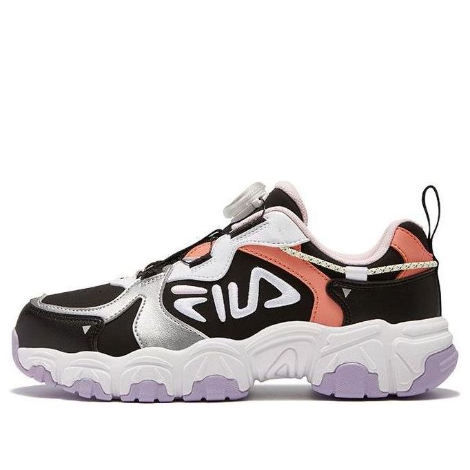 (GS) FILA Sport Running Shoes 'White Black Lilac' K15B341132FFBB