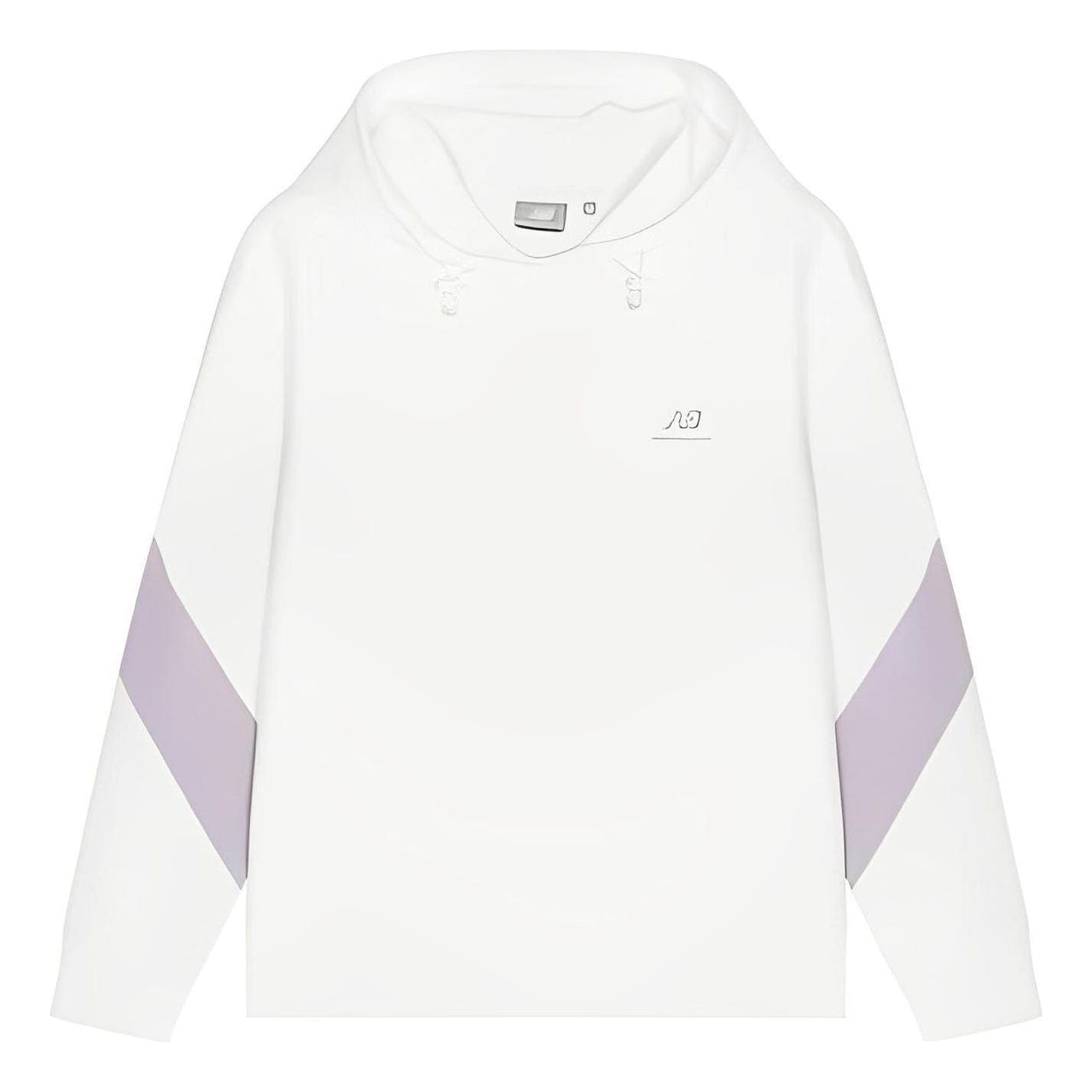 (WMNS) New Balance Sportswear Hoodie 'White Purple' 5CC39342-IV