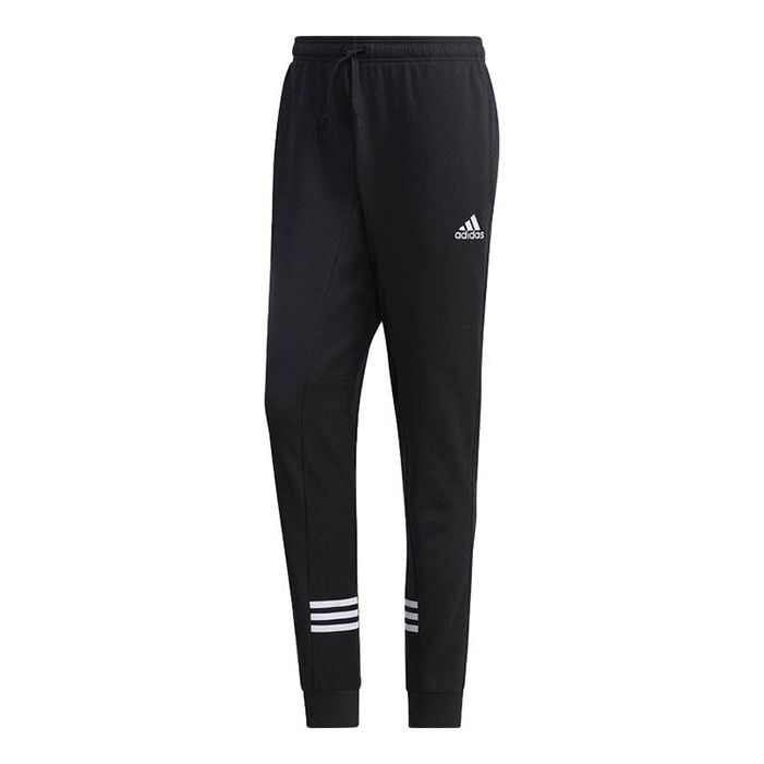 adidas M E Comf Pt Stripe Running Bundle Feet Sports Pants Black GD5452