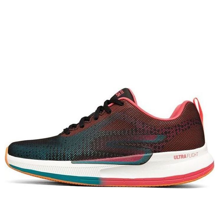 (WMNS) Skechers Go Run Pulse Low Red/Green 128105-BKMT