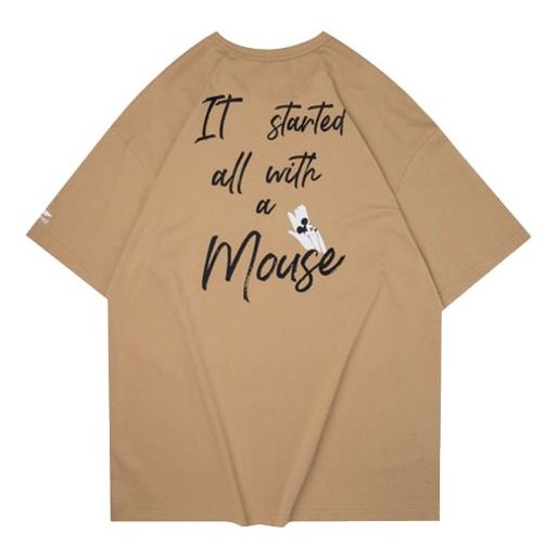 Li-Ning x Disney Loose Short Sleeve 'Brown' AHSQ517-2