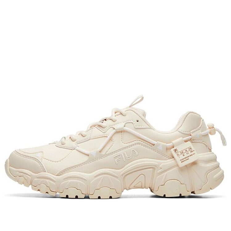 (WMNS) FILA FUSION Fluid Sneakers 'Cream White' T12W115205FDW