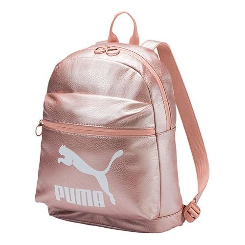 (WMNS) PUMA Prime Metallic Backpack 'Pink White' 075164-01