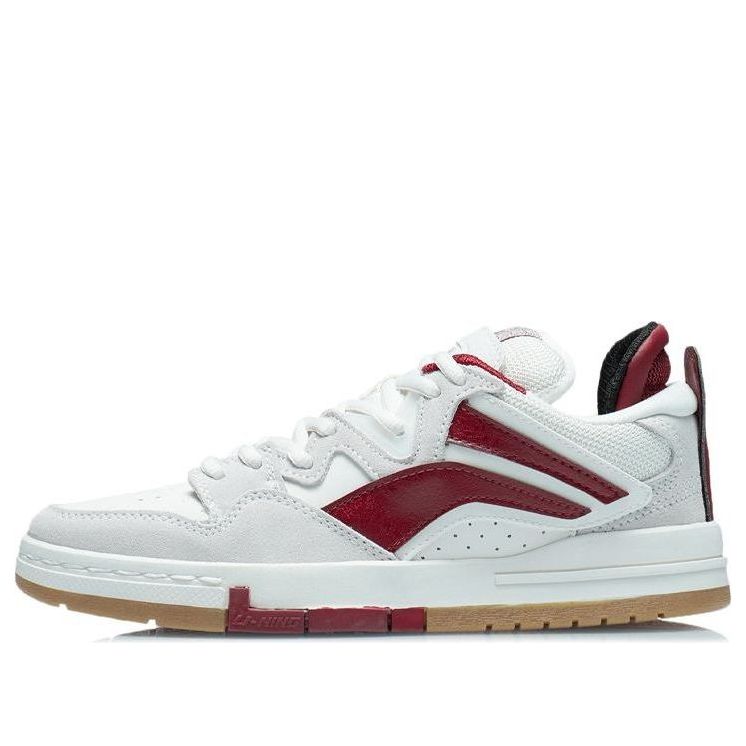 (WMNS) Li-Ning Wave Pro 'White Red Gum' AECR074-4