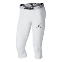 Air Jordan DRI-FIT 23 ALPHA 3/ Training Leggings White 89226-100 892246-100