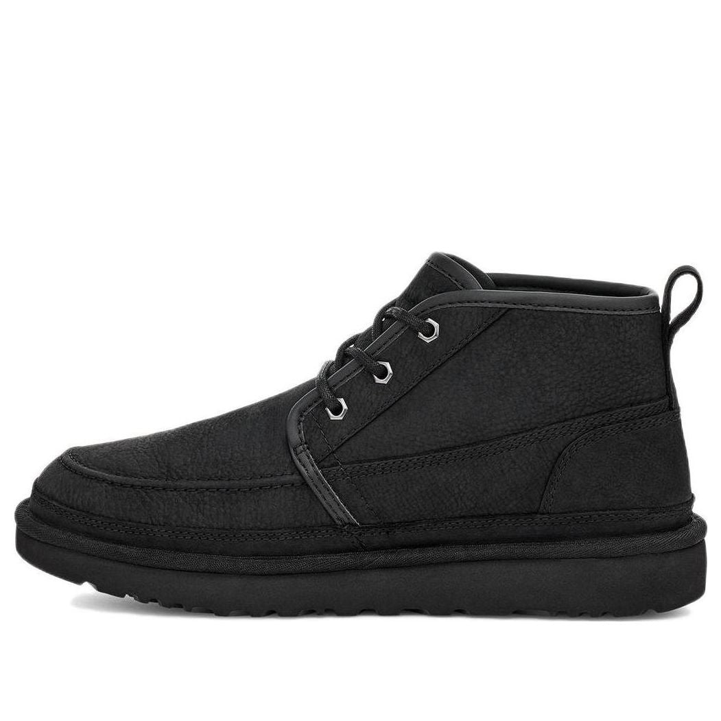 UGG Neumel Moc Boot 'Black Leather' 1130719-BLLE