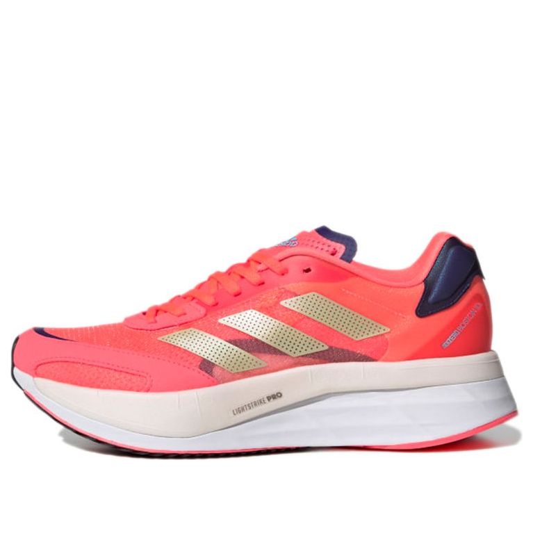 (WMNS) adidas Adizero Boston 10 'Turbo Sandy Beige Metallic' GY0905