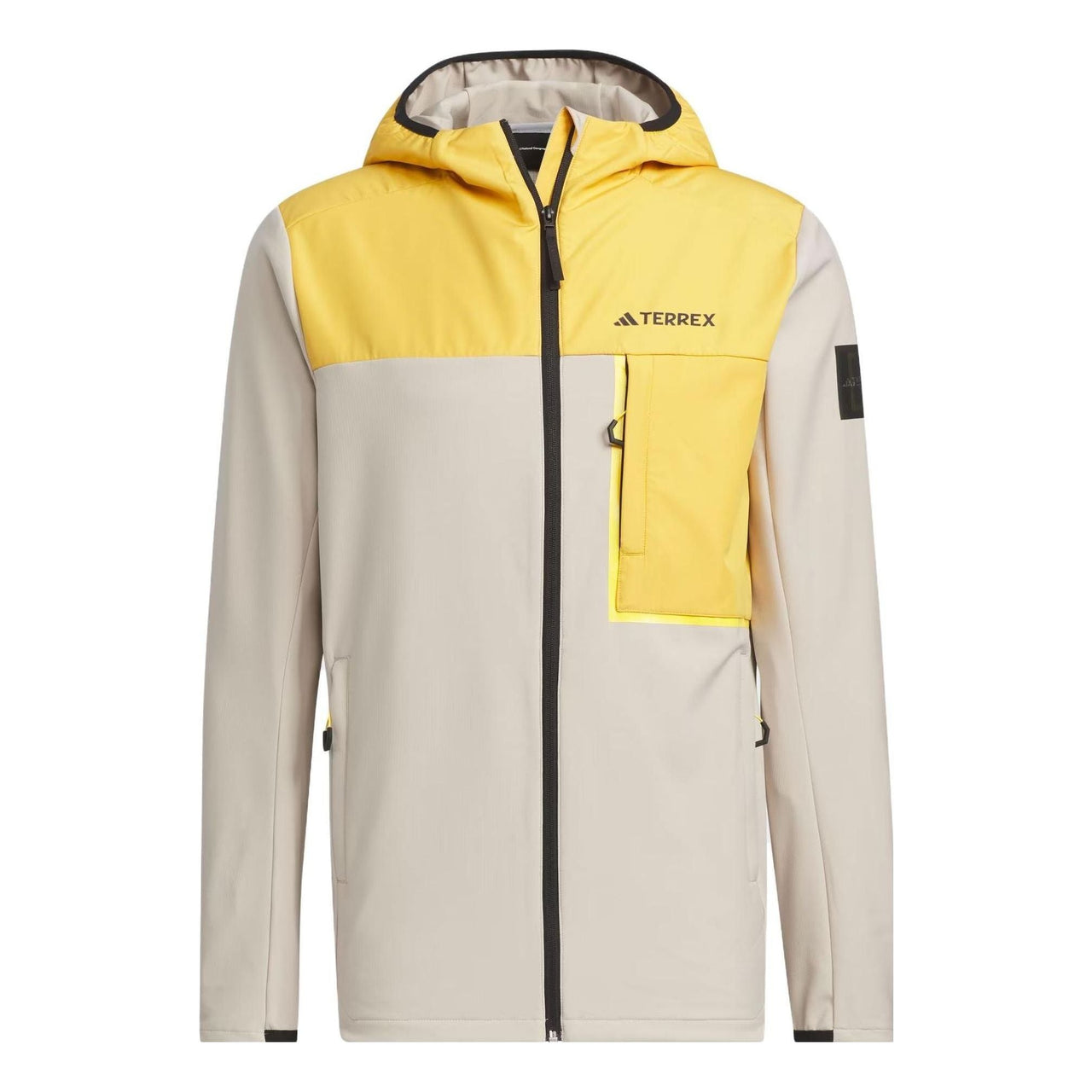 adidas X National Geographic Soft Shell Jackets 'Grey Yellow' IL8981