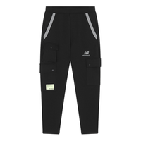 New Balance CNY Logo Cotton Cargo Pants 'Black' AMP21365-BK