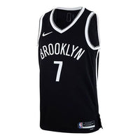 Nike NBA Sports Basketball Jersey/Vest SW Fan Edition Brooklyn Nets Durant No. 7 Black DB3563-014