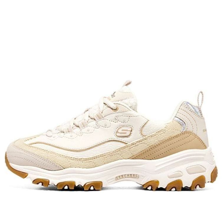 (WMNS) Skechers DLITES 1.0 'Light Brown Beige' 896148-NAT