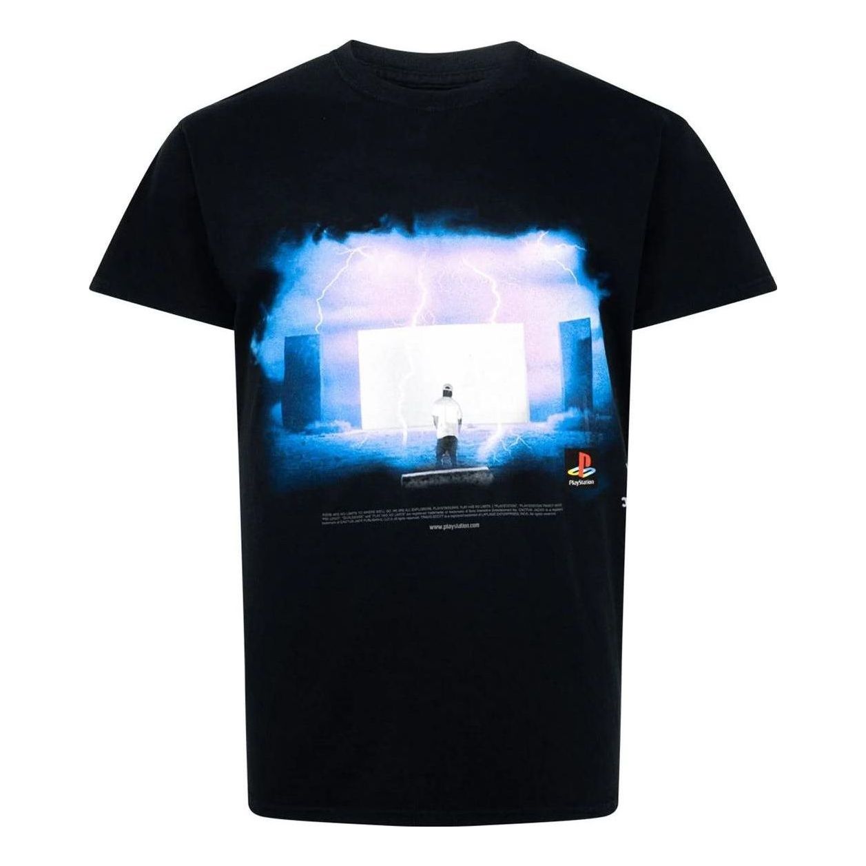 Travis Scott FW22 Monolith Night T-shirt 'Black' CJPS-SS04
