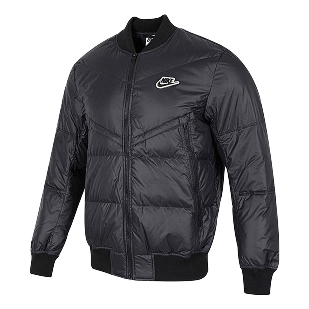 Nike puffer bomber jacket 'Black' DV4275-010