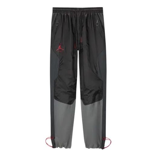Air Jordan x Off-White 2020 Woven Pants 'Black Grey Red' CV0543-010