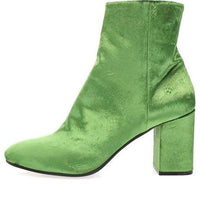 (WMNS) Balenciaga Ville Ankle Boots 'Green' 477243W05803707