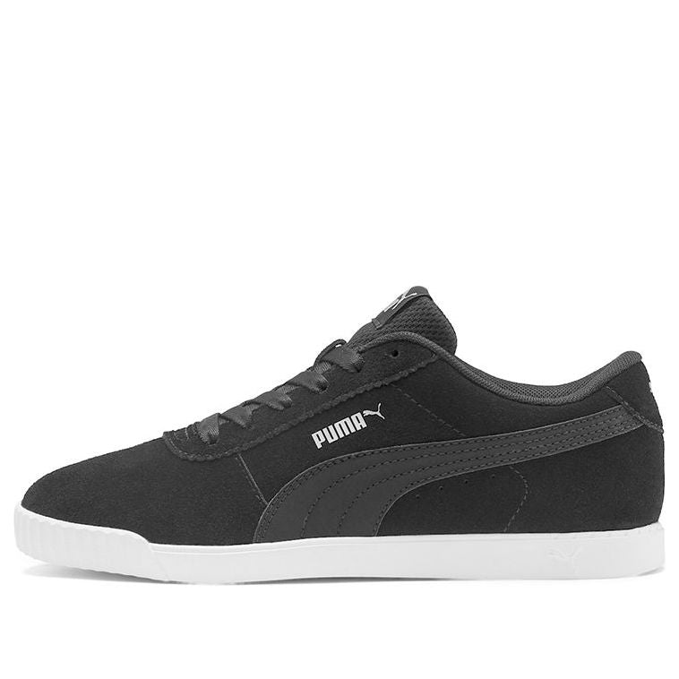 (WMNS) PUMA Carina Slim Suede Black 370549-01