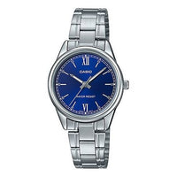 CASIO DRESS SeriesFashion Stainless Steelband Wrist Classic Blue Silver/Blue Quartz Waterproof SilverBlue Analog LTP-V005D-2B2