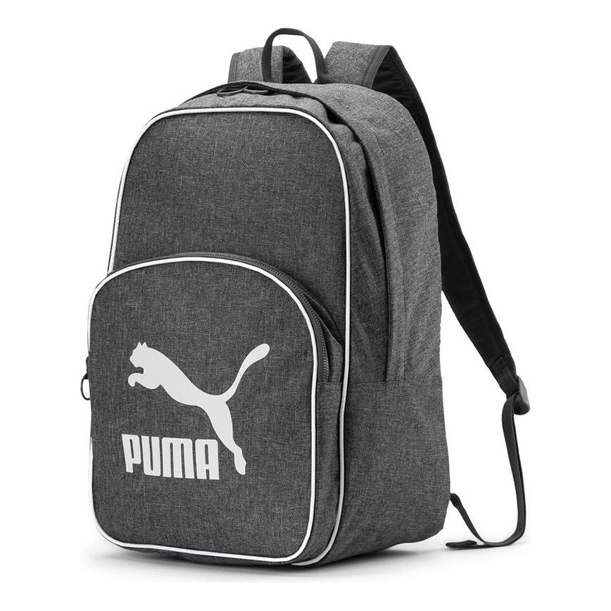 PUMA Originals Retro Woven Backpack 'Grey White' 076652-02