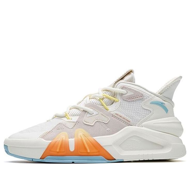 (WMNS) ANTA Badao 4 'White Grey Orange' 122238080-10