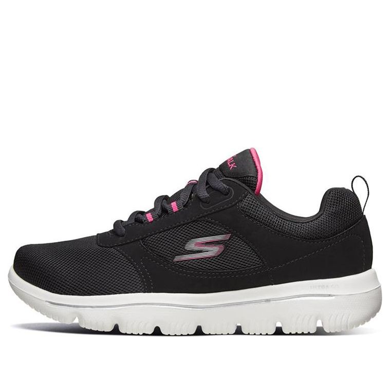 (WMNS) Skechers Go Walk Evolution Ultra 'Black Pink' 15734-BKPK