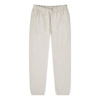 Men's Nike Logo Embroidered Casual Stay Warm Solid Color Sports Pants/Trousers/Joggers Beige CW5460-072