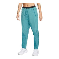 (WMNS) Nike Therma-Fit Training Woven Trousers 'Teal' DX5554-440