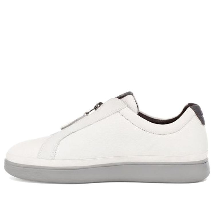 UGG Cali Low-top Zip-up Sneakers White 1112357-WHT