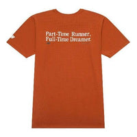 New Balance NB Icon T-shirt 'Dark Orange' NEE25031-BUR