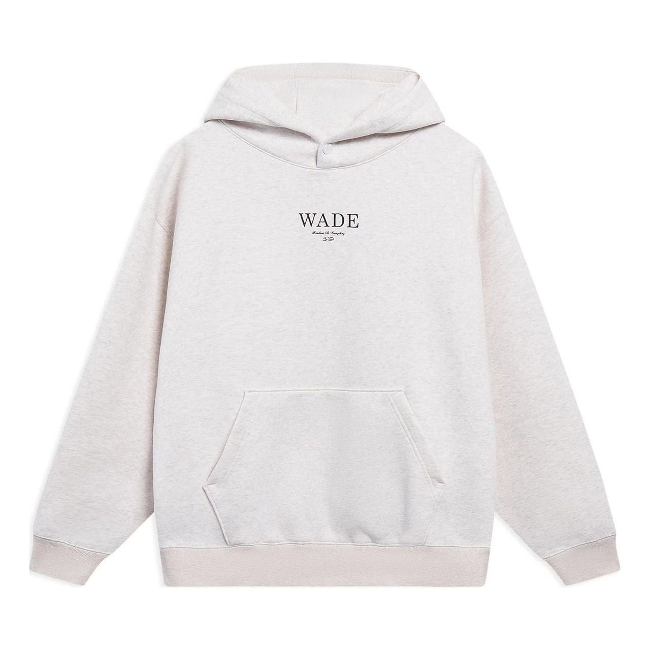 Li-Ning Way Of Wade Graphic Hoodie 'Light Grey' AWDT141-10