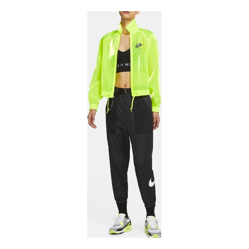 (WMNS) Nike AIR Coach Jacket Fluorescence Yellow CU5545-702