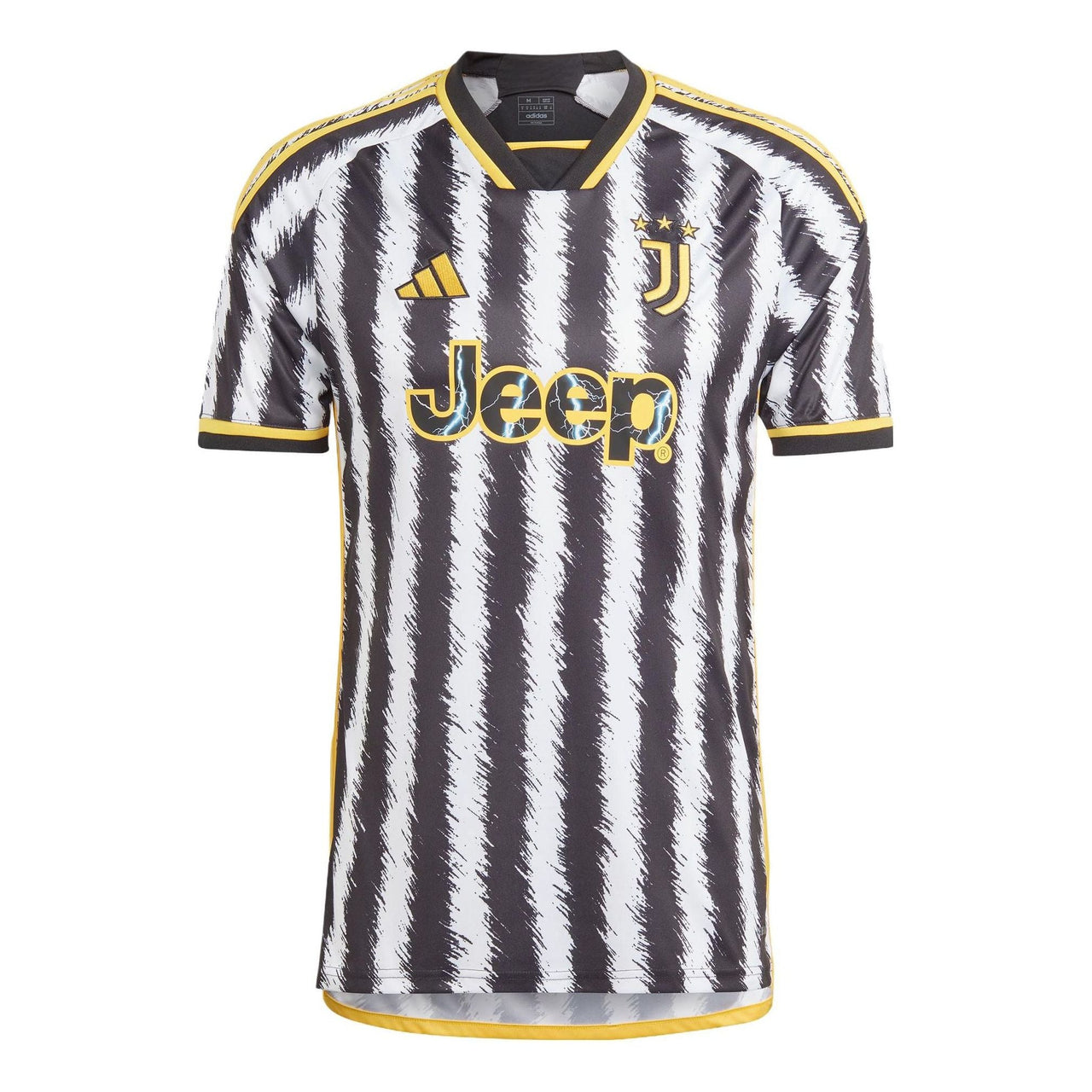 adidas Juventus 23/24 Home Jersey 'Black White' HR8256