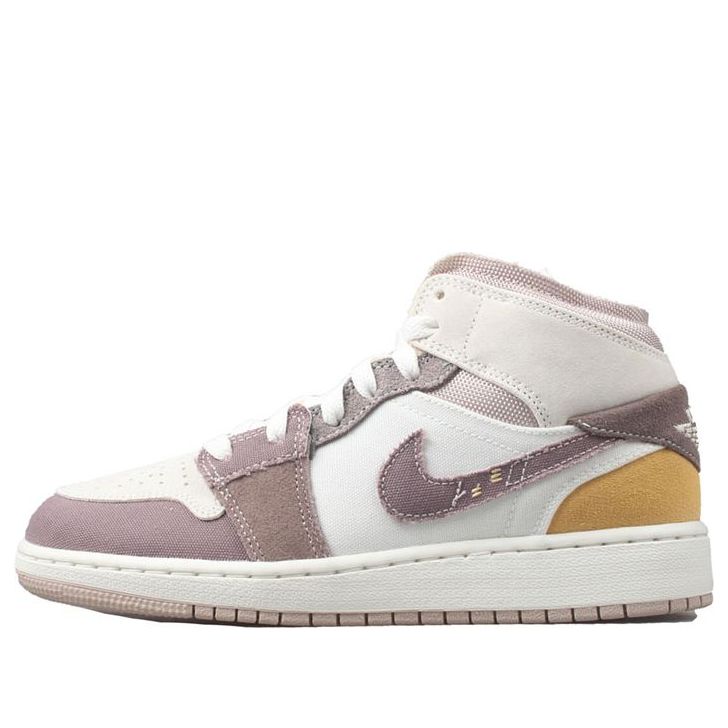 (GS) Air Jordan 1 Mid SE Craft 'Inside Out - Taupe Haze' DZ4466-102