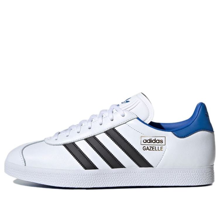 adidas Gazelle Shoes 'White Black Blue' FU9665
